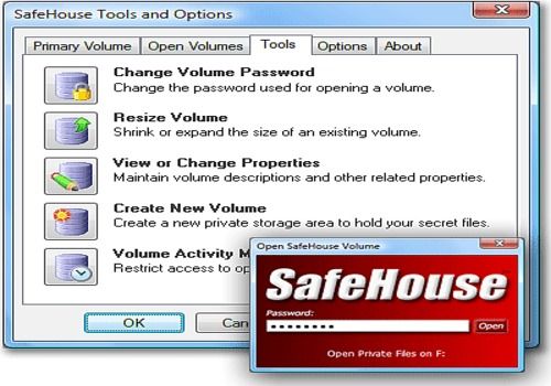 safehouse file encryption software
